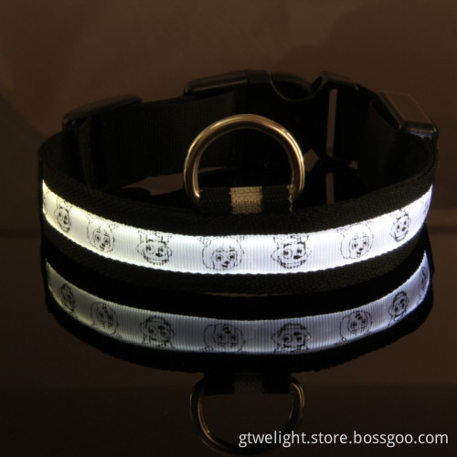 Glowing LED Pet Dog Collar